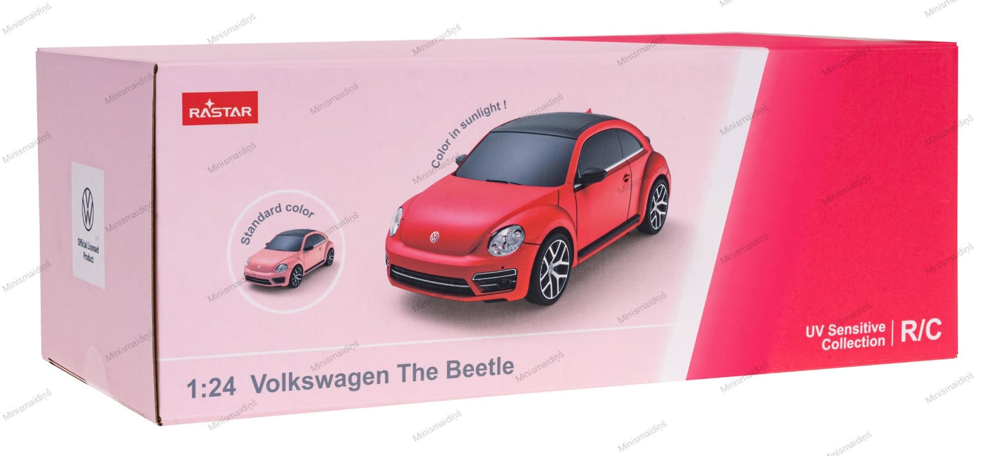 R/C Volkswagen Beetle car 1:24 RASTAR, krāsu maiņa