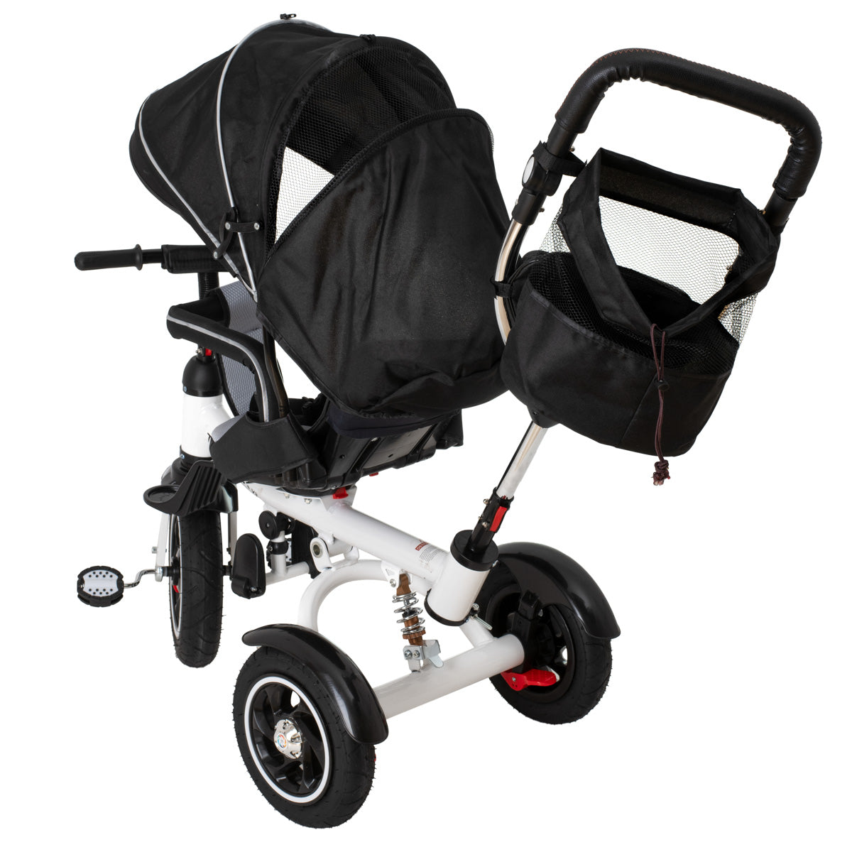 Bērnu trīsritenis TRIKE FIX V3 360°  1–6 gadi  Melns