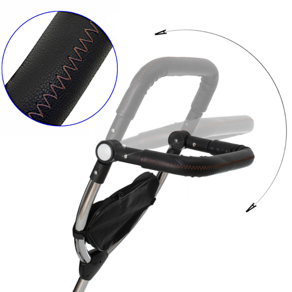 Bērnu trīsritenis TRIKE FIX V3 360°  1–6 gadi  Melns