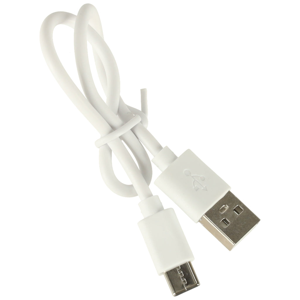 Balts USB uzlādes vads zīmējošajam robotam bērniem