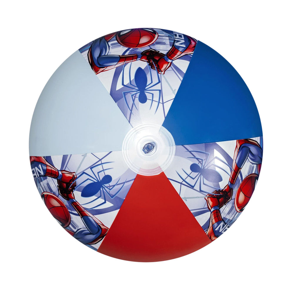 Bestway Marvel Spider-Man piepūšamā pludmales bumba 51 cm bērniem skats no augšas