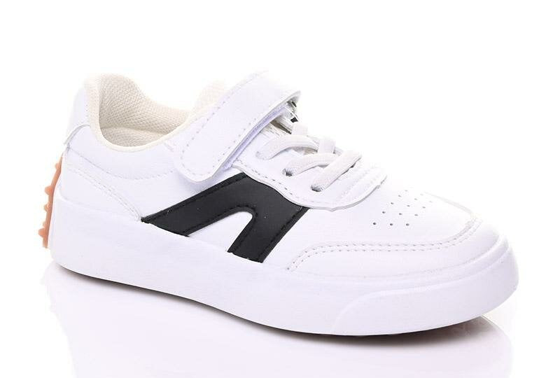 Brīvā laika apavi meitenēm Apawwa Sneakers (Snīkeri) 25-30 izmērs, balts/melns