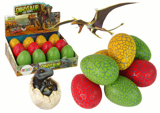 Dinozaura ola ar pārsteiguma dinozaura figūriņu 8 cm