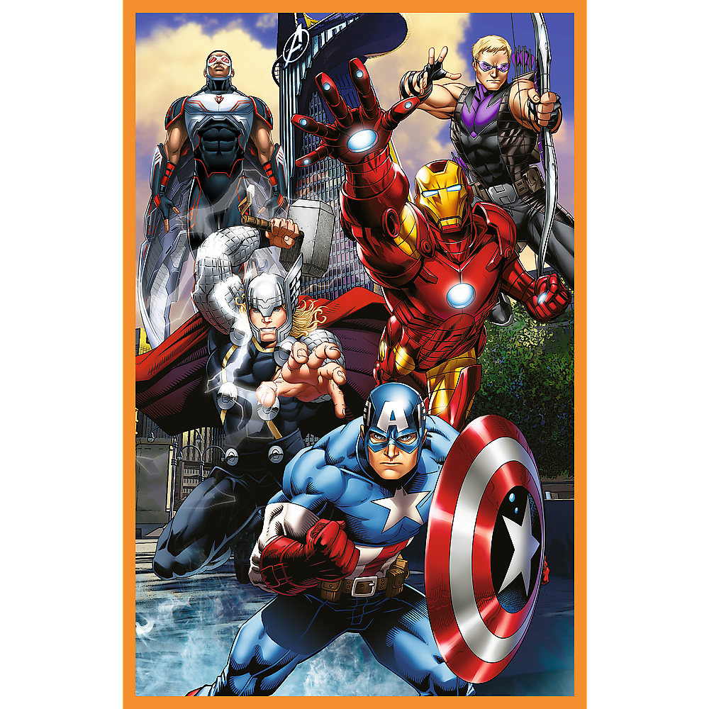 Disney Marvel Atriebēju puzle ar supervaroņu komandu