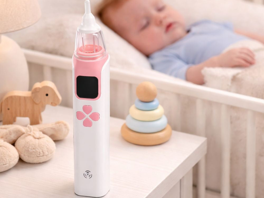 Elektriskais deguna aspirators bērniem ikdienas lietošanai mājās
