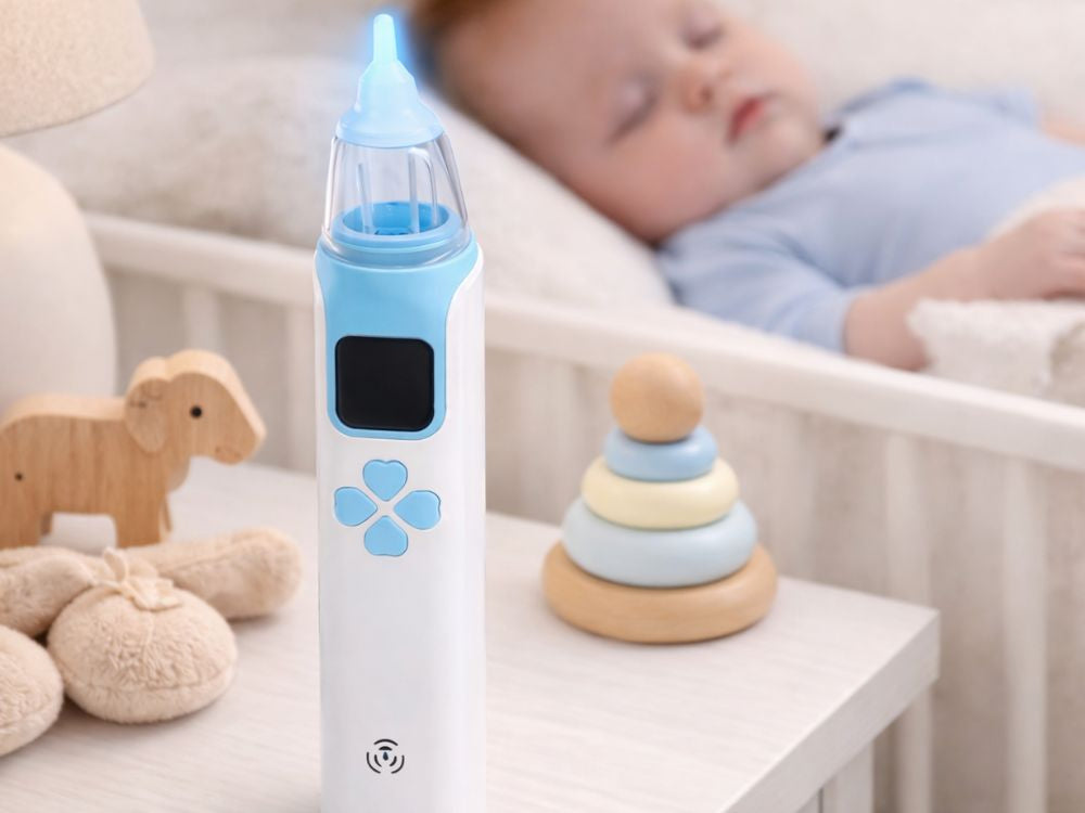 Elektriskais deguna aspirators mazuļiem
