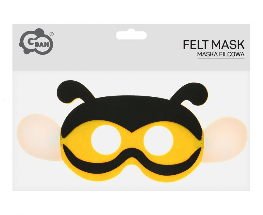 Filca maska bite iepakojumā