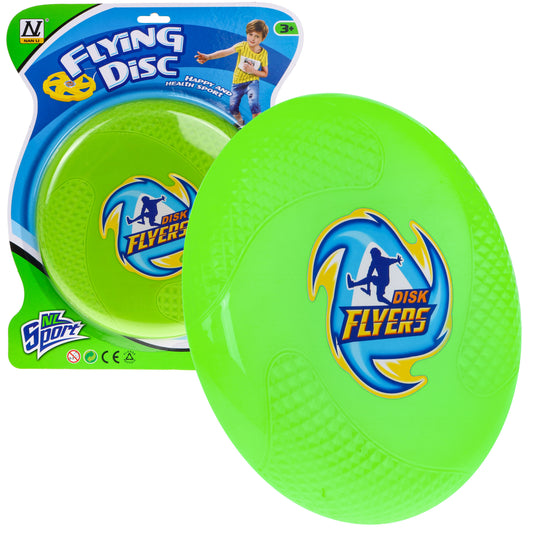 Lidojošais disks Frisbijs, zaļš