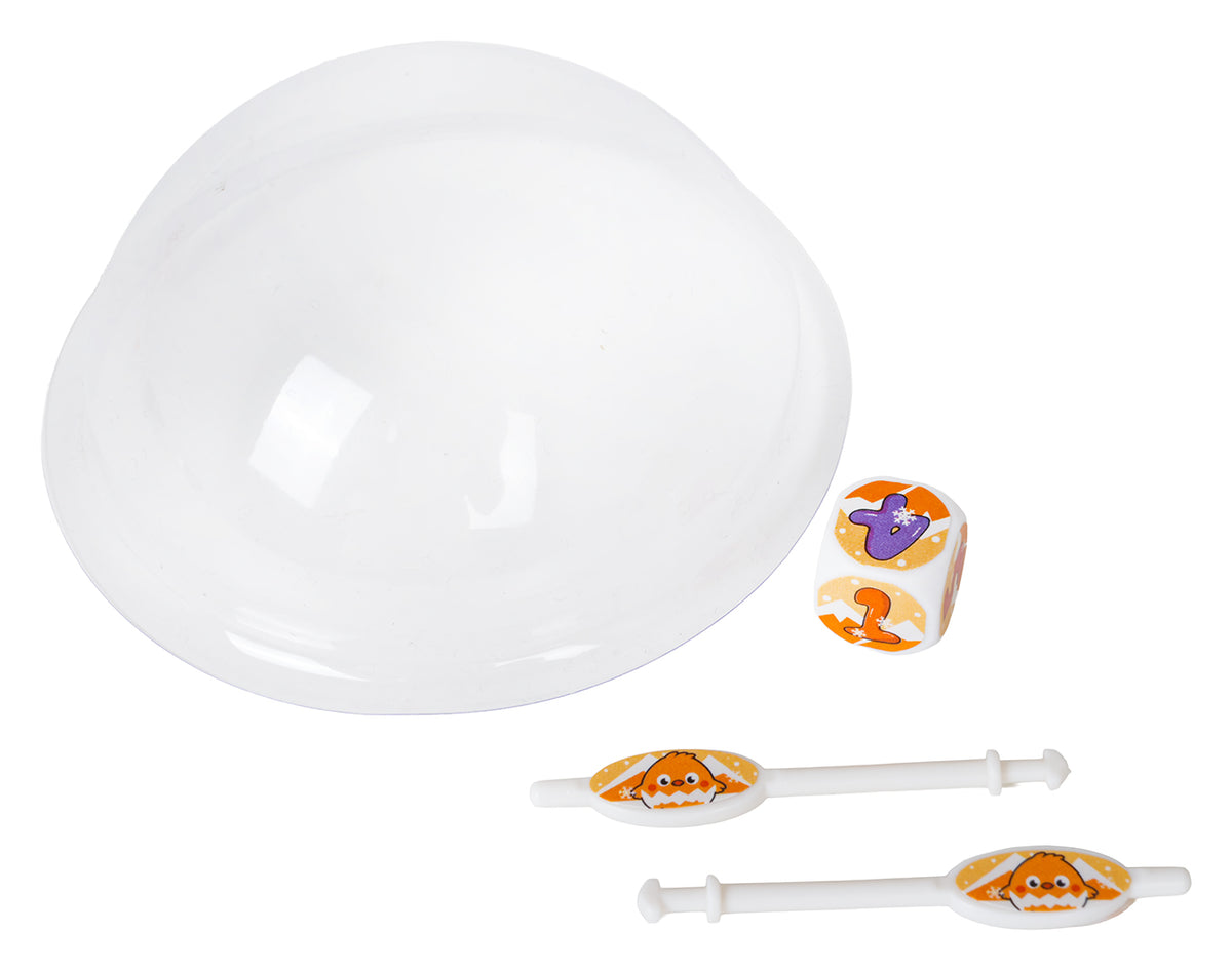 Galda spēles Snow House Adventure piederumi — kupols, kauliņš un instrumenti