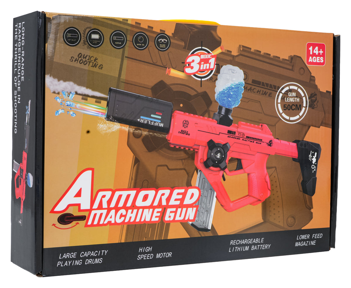 Gel Ball Blaster 3-in-1, 14+, iepakojums