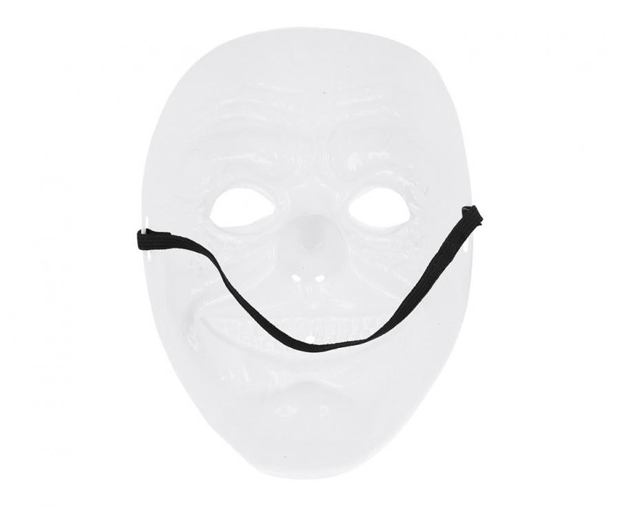 Klauna maskas aizmugure ar elastīgo stiprinājuma gumiju