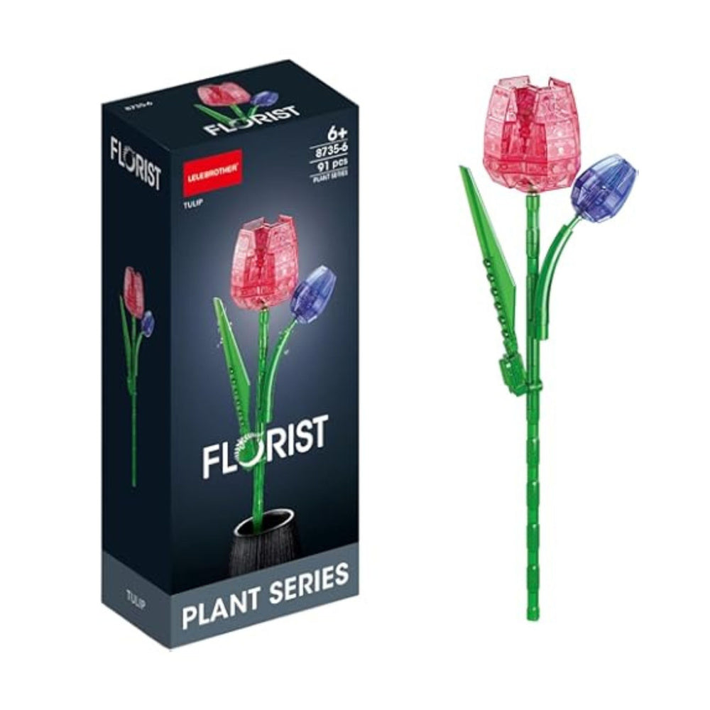 Konstruktoru tulpe ar kātiņu – 91 elements