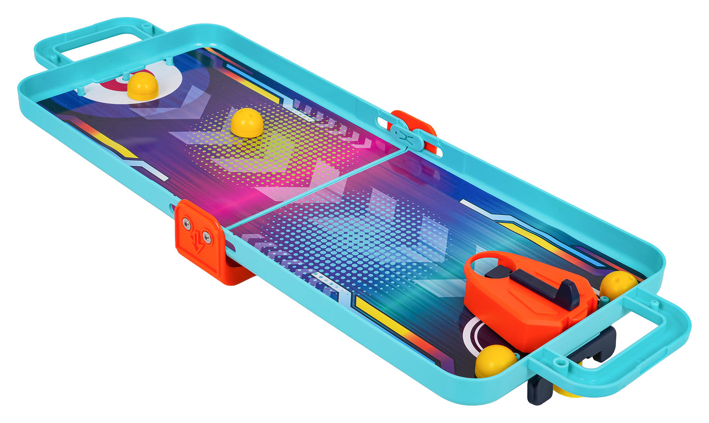 Krāsains mini boulinga komplekts bērniem ar bumbiņu palaišanas mehānismu