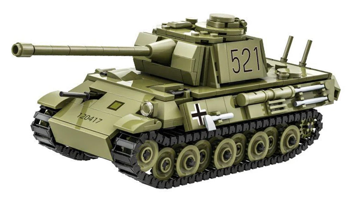 Militārā tanka Panther konstruktors Wange — salikts modelis