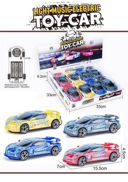 Rotaļu sporta auto ar gaismu un mūziku, mix