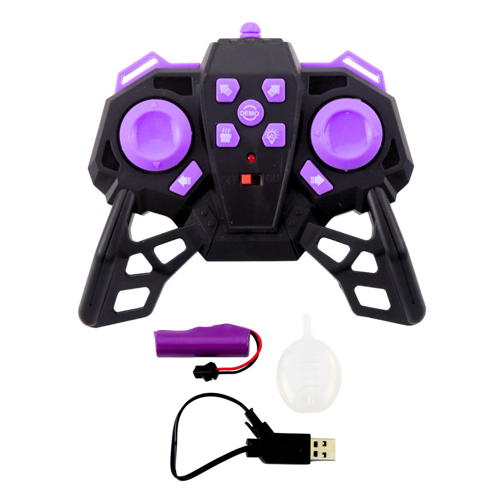 2.4 GHz tālvadības policijas pikaps 1:16 ar “dūmu” smidzināšanas efektu un LED gaismām (6+)