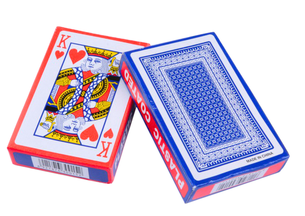 Klasiskās spēļu kārtis – 54 kartona kārtis