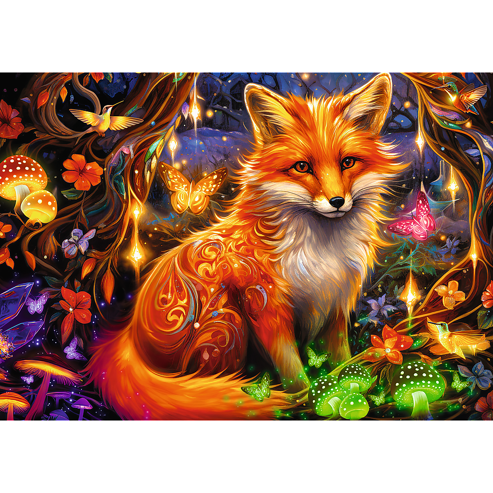 Trefl DreamScapes Pasaku lapsa 1000 gabalu puzle ar košu lapsas ilustrāciju