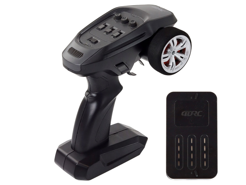 Rabbits RC bezceļu auto 4WD (dzeltens) 2.4GHz – līdz 30 km/h, 1400 mAh (14+)