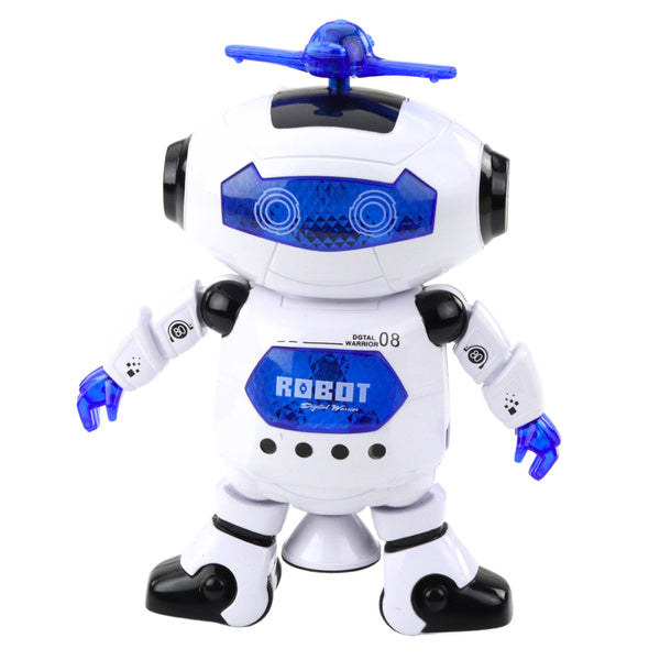 Elektroniskais dejojošais robots bērniem ar LED gaismām un skaņām (3+)