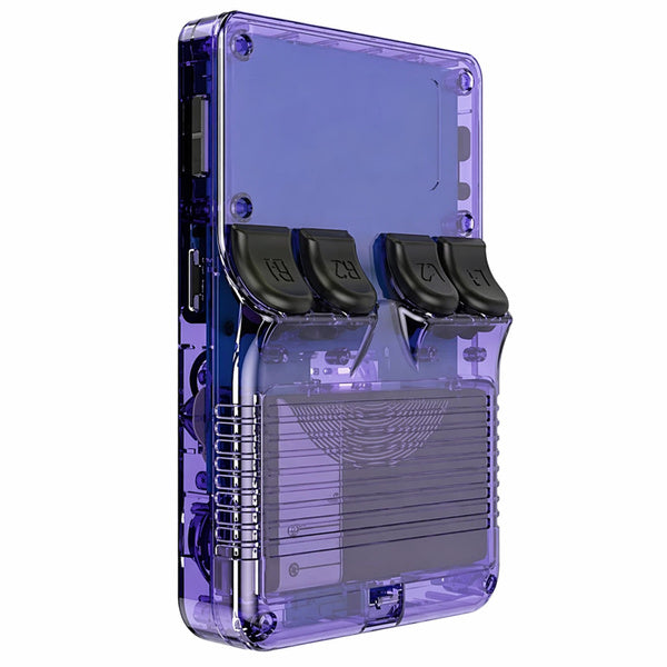 R36S pārnēsājama retro spēļu konsole IPS violeta