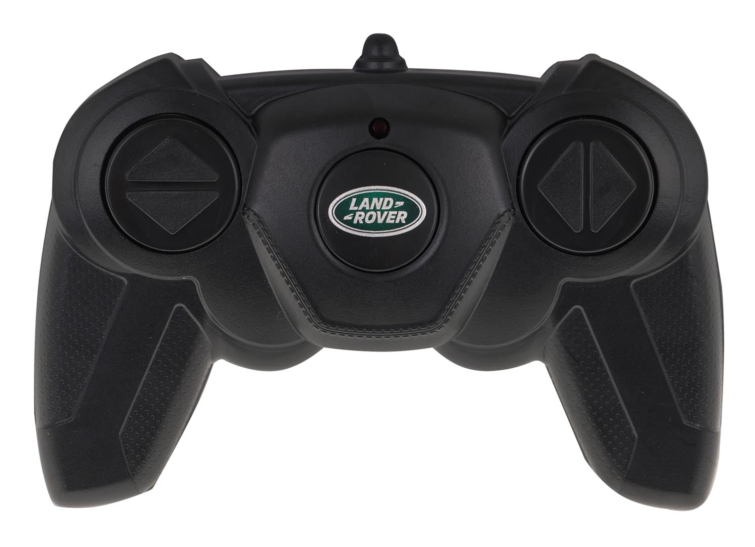 Tālvadības pults Range Rover Evoque modelim ar Land Rover logotipu un divām vadības pogām