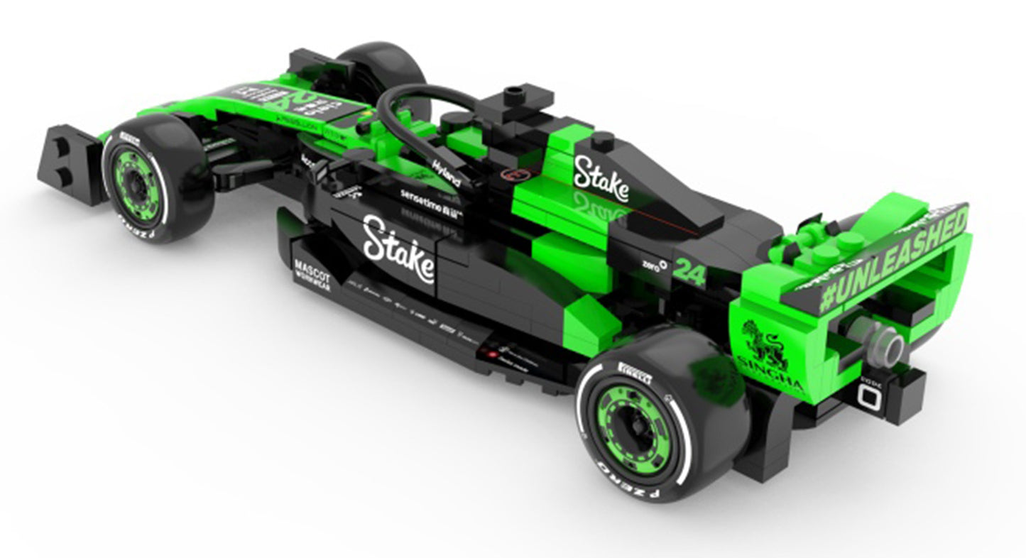 RASTAR Stake F1 Team KICK Sauber C44 konstruktora modelis no aizmugures