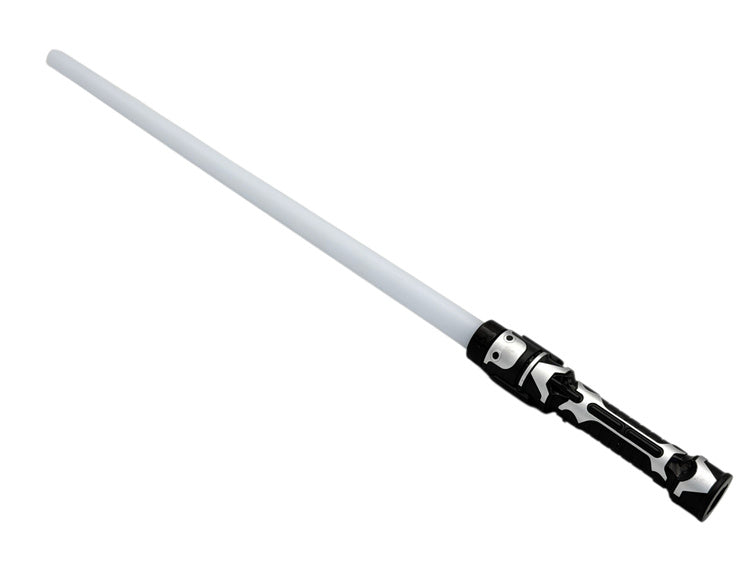 Spīdošs rotaļu gaismas zobens bērniem dažādās krāsās, 66 cm