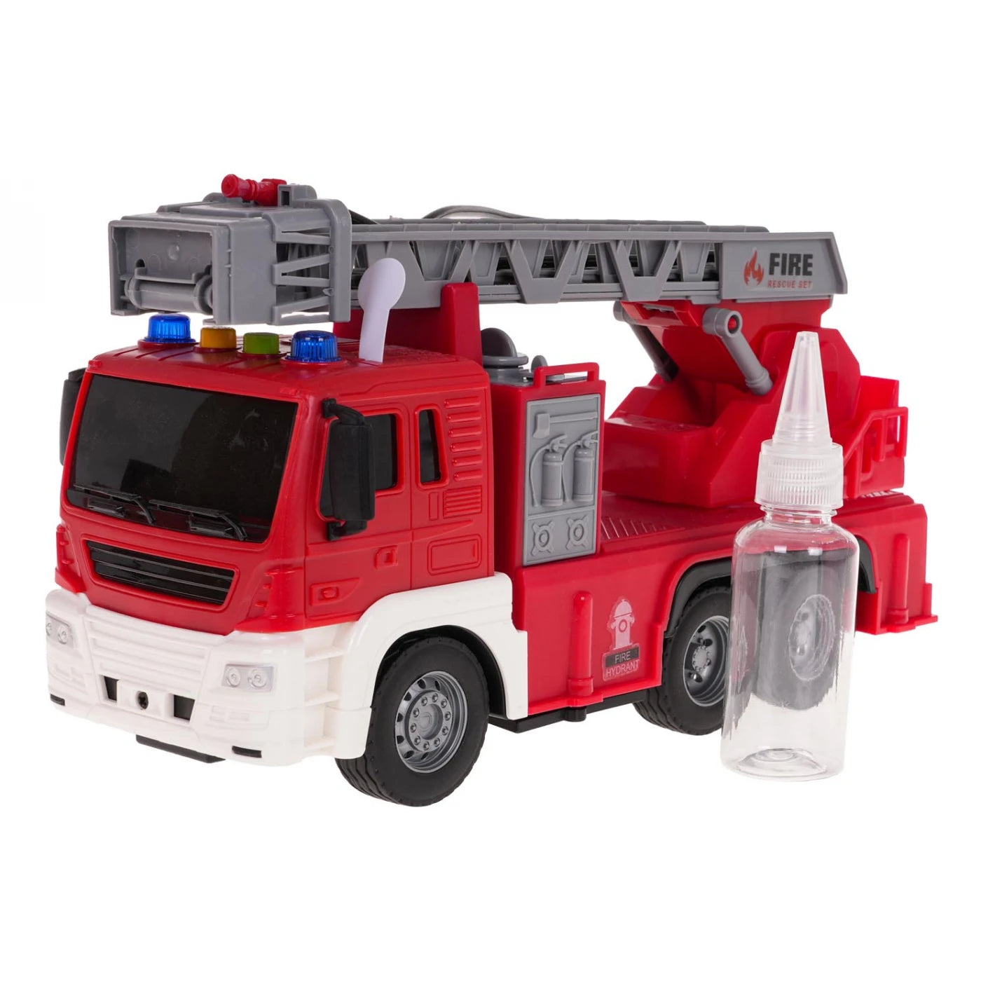 🚒 Ugunsdzēsēju depo ar ūdens, gaismas un skaņas funkcijām 1:16