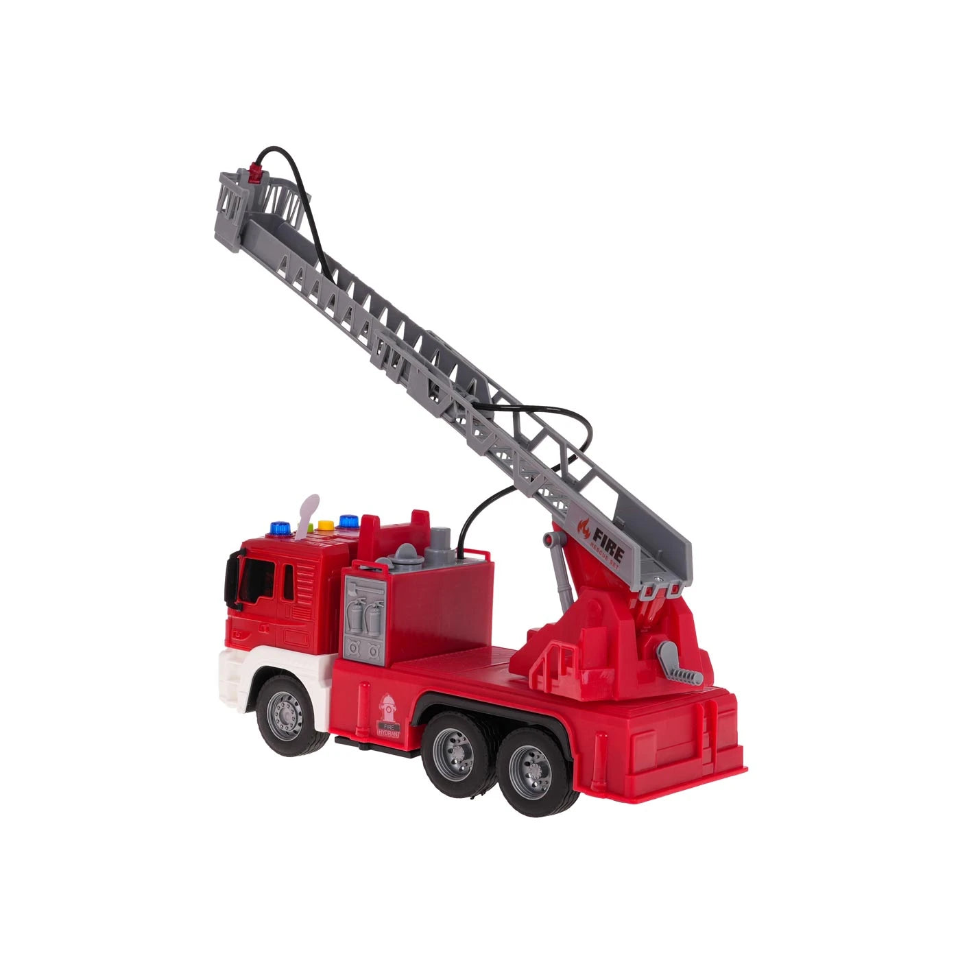 🚒 Ugunsdzēsēju depo ar ūdens, gaismas un skaņas funkcijām 1:16