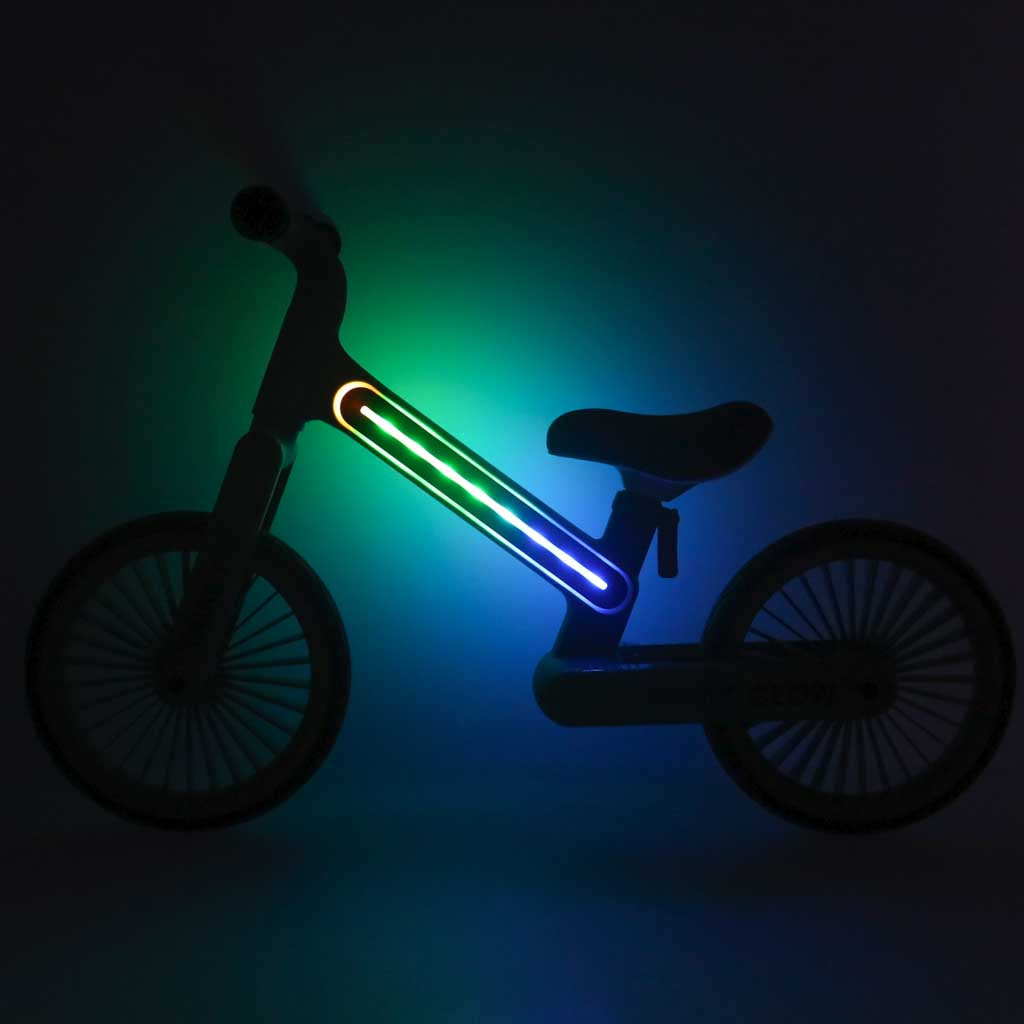 Trike Fix Glow bērnu līdzsvara velosipēds ar LED apgaismojumu tumsā