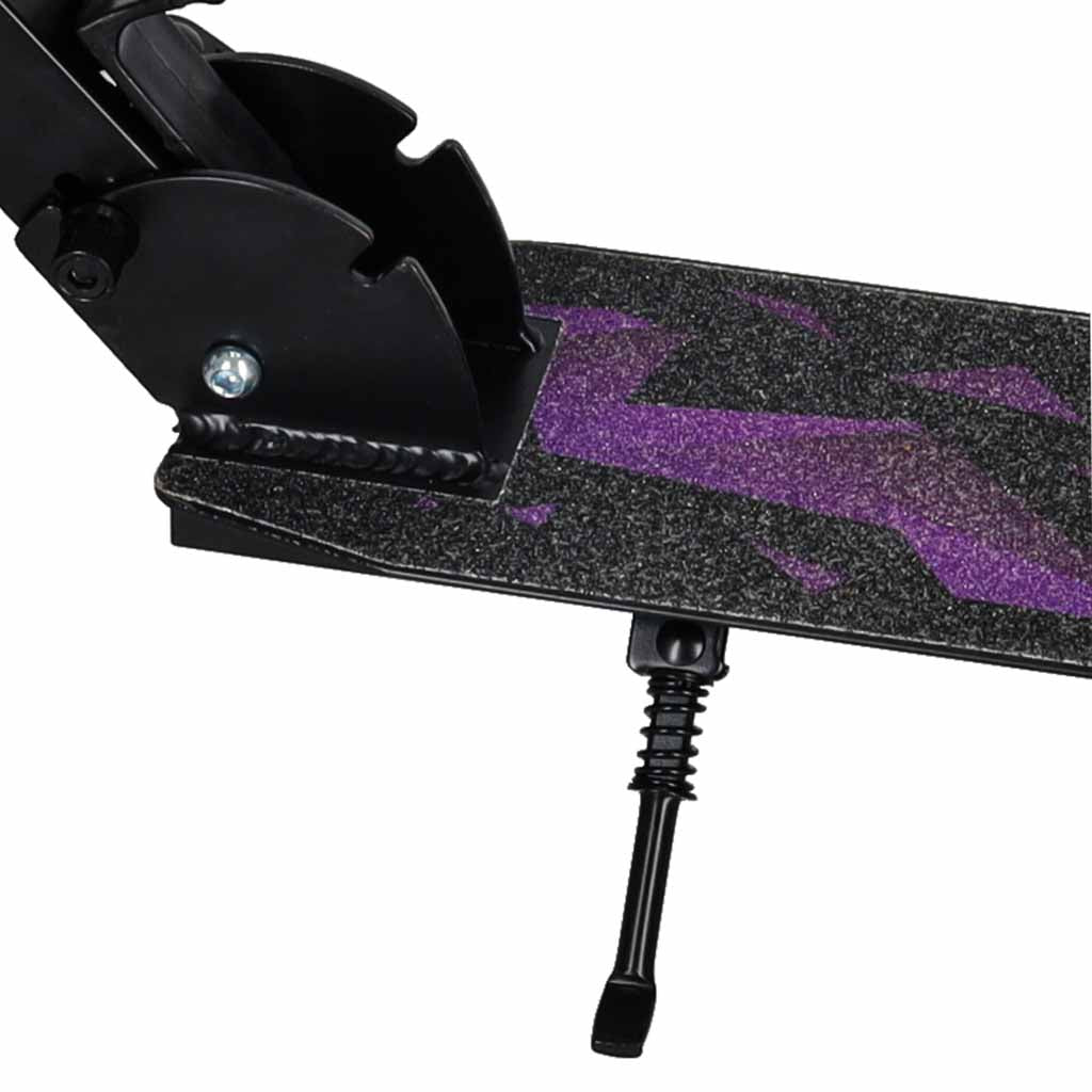 Trike Fix skrejriteņa kājiņa un platforma ar violetu dizainu