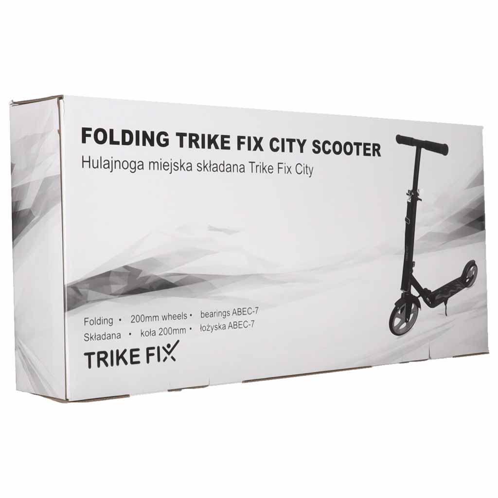 Trike Fix salokāmā pilsētas skrejriteņa iepakojums