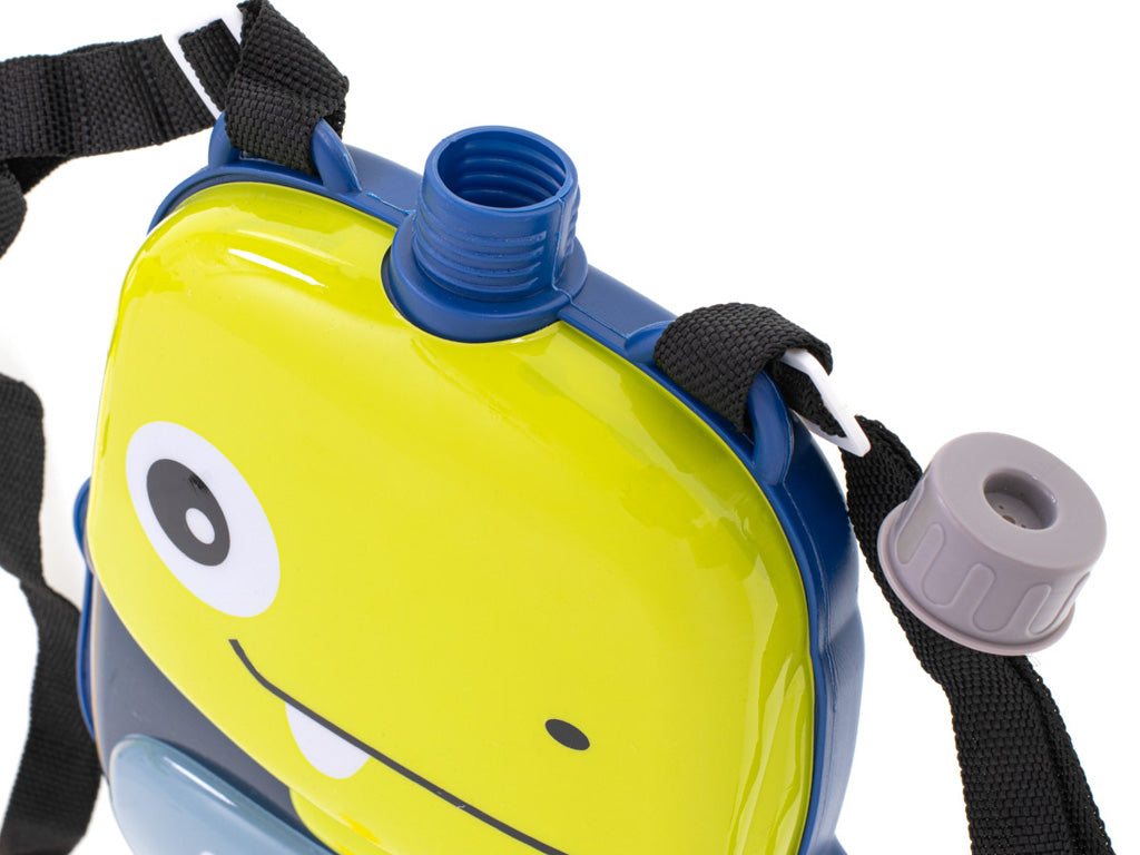 ūdenspistoles tvertne ko liek pilnu ar ūdeni Bērnam uz muguras 1000ml