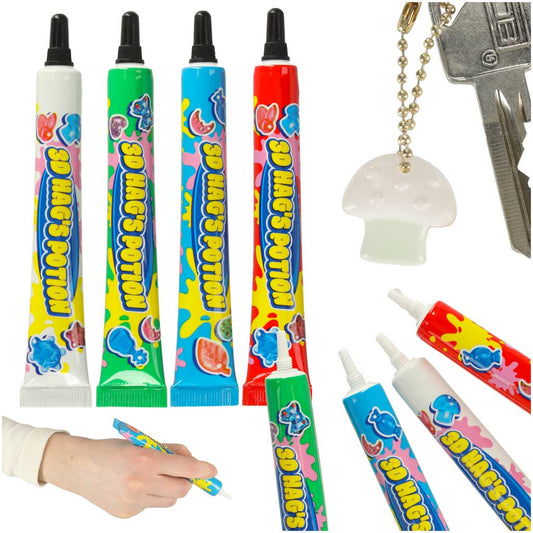 UV līmes komplekts Magic Box 4 krāsās rotaslietu veidošanai