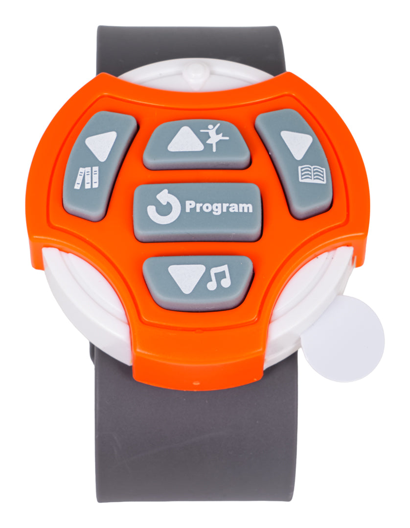 Vadības aproce interaktīvam robotam Kids’ Buddy ar programmēšanas un funkciju pogām