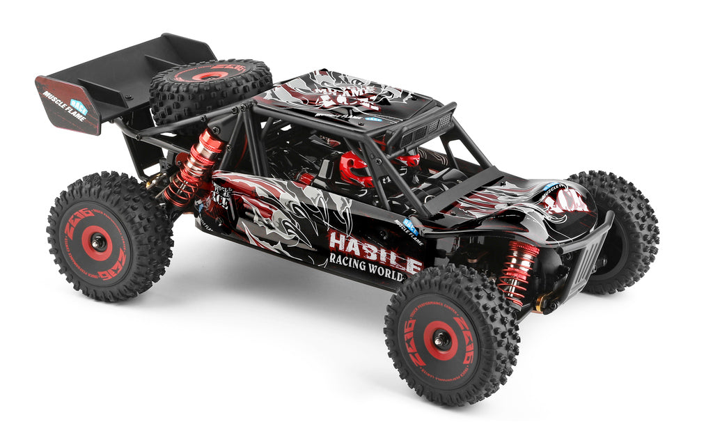 WLtoys 124016 bezsuku 4WD RC bagijs 1:12 ar ātrumu līdz 75 km/h