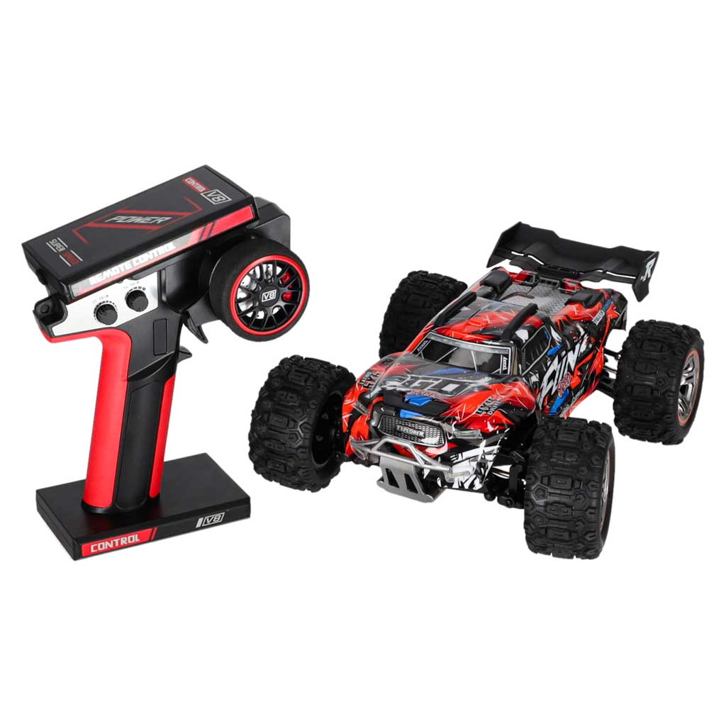 WLtoys 184008 RC auto 1:18 4WD Brushless 60 km/h ar tālvadības pulti