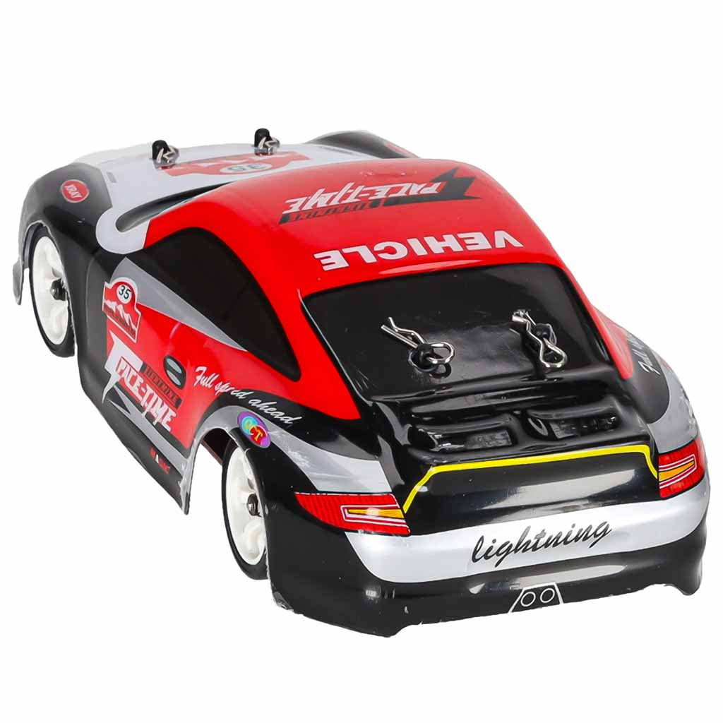WLtoys K969 1:28 4WD drifta RC auto aizmugures skats