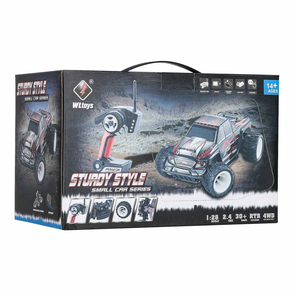 WLtoys K969 1:28 4WD drifta RC auto oriģinālajā iepakojumā