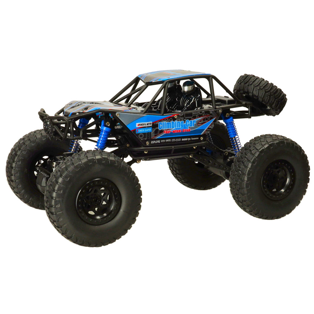 Zils RC bezceļu auto 1:10 ar pilnpiedziņu