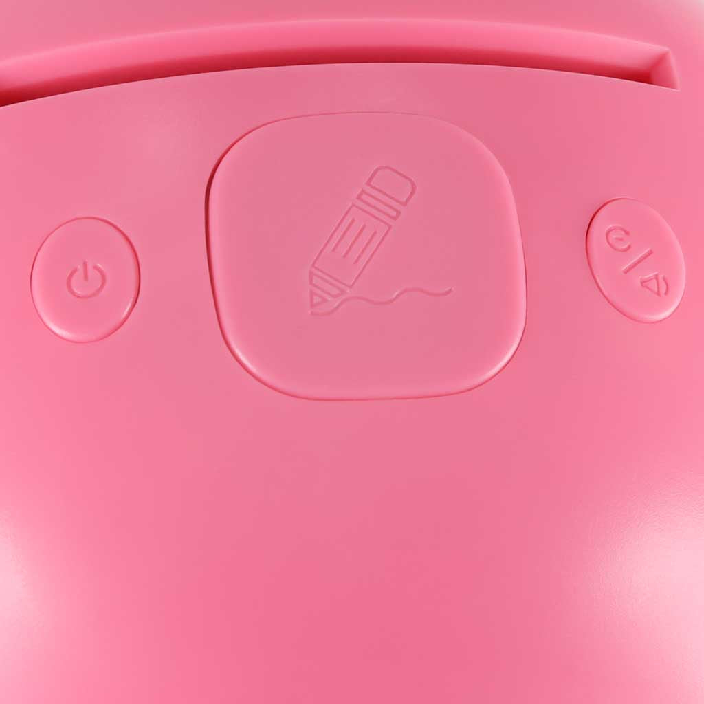 zīmēšanas robota vadības pogas ar zīmuļa ikonu